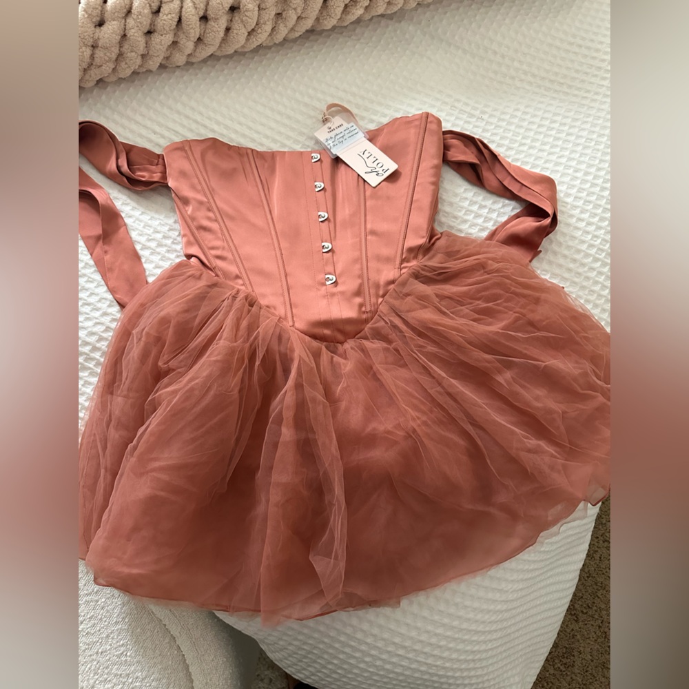 Oh Polly mini pink dress